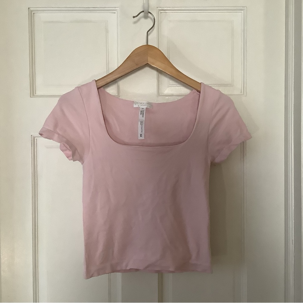 Square neck pink top from Altered State